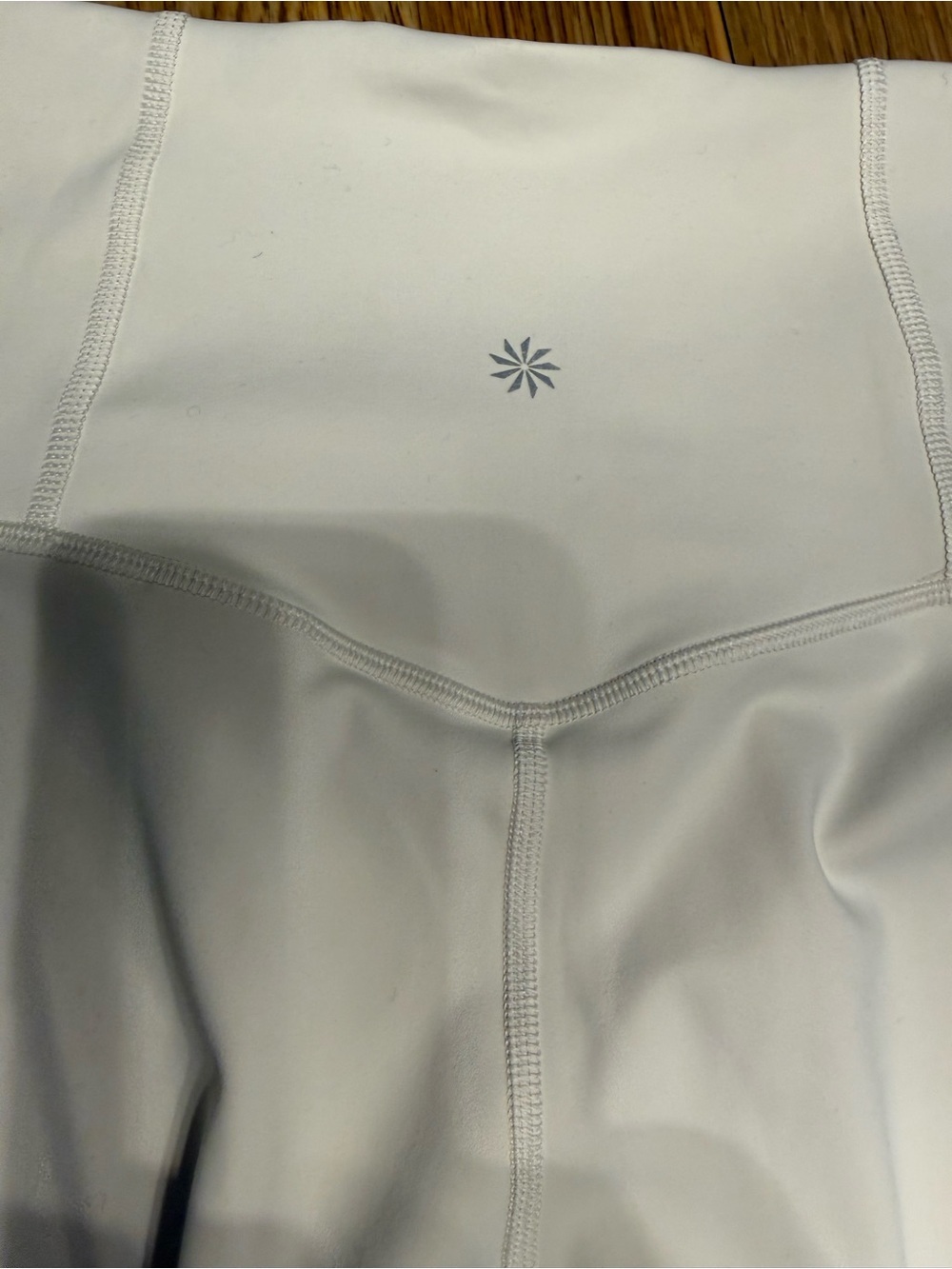 Athleta Ultra High Rise Elation 7/8 Leggings in Cream -NWOT - Picture 7 of 9